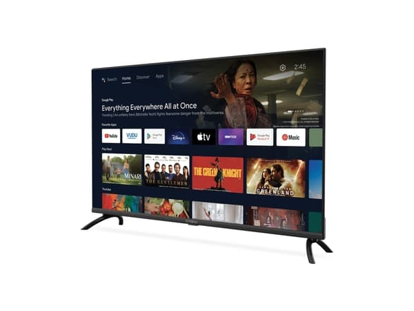 Strong SRT 40FD5553, 101,6 cm (40"), 1920 x 1080 piksler, Full HD, Smart TV, Wi-Fi, Sort