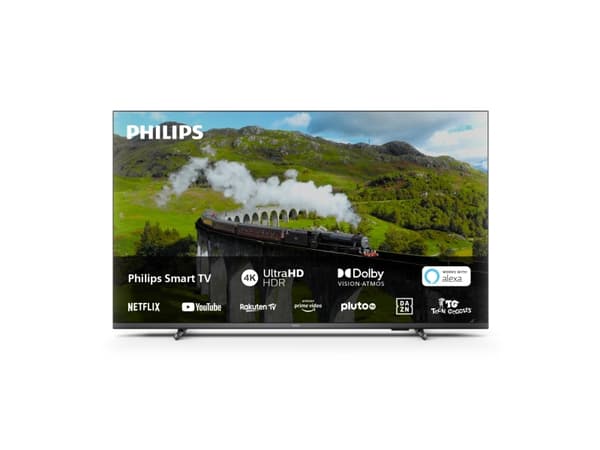 Philips 55PUS7608 - 55" Diagonalklasse 7600 Series LED-bakgrunnsbelyst LCD TV - Smart TV - 4K UHD (2160p) 3840 x 2160 - HDR - antrasittgrå