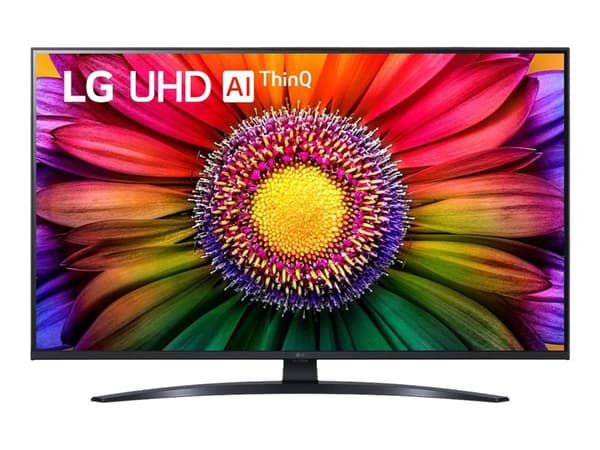 LG 43UR81006LJ - 43" Diagonal klass UR81 Series LED-bakgrundsbelyst LCD-TV - Smart TV - webOS, ThinQ AI - 4K UHD (2160p) 3840 x 2160 - HDR - Direct L