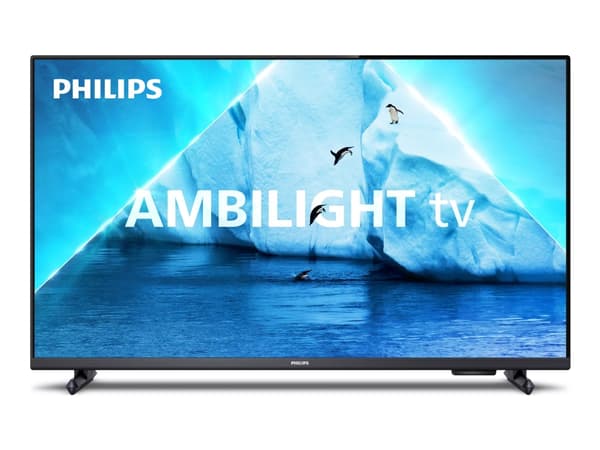 Philips LED 32PFS6908 Full HD Ambilight TV, 81,3 cm (32"), 1920 x 1080 pikseliä, LED, Älytelevisio, Wi-Fi, Antrasiitti, Harmaa