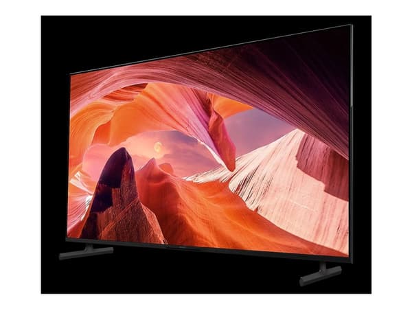 Sony KD-55X80L, 139,7 cm (55"), 3840 x 2160 pikseliä, LCD, Älytelevisio, Wi-Fi, Musta musta