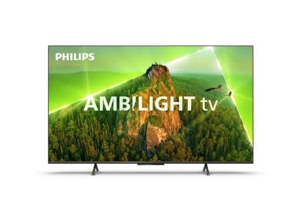Philips 50PUS8108 - 50" Diagonal klass 8100 Series LED-bakgrundsbelyst LCD-TV - Smart TV - 4K UHD (2160p) 3840 x 2160 - HDR - satin chrome