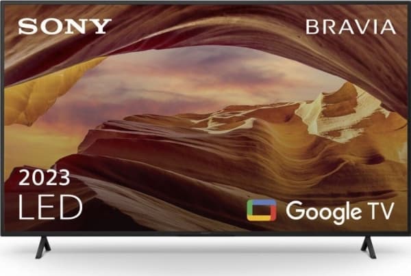 Sony Bravia KD-55X75WL - 55" Diagonalklasse (54.6" synlig) - X75WL Series LED-bakgrunnsbelyst LCD TV - Smart TV - Google TV - 4K UHD (2160p) 3840 x 2