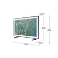 Miniatyrbillede 6 af 8: Smart TV Samsung The Frame 2023 32LS03 4K Ultra HD 32" QLED