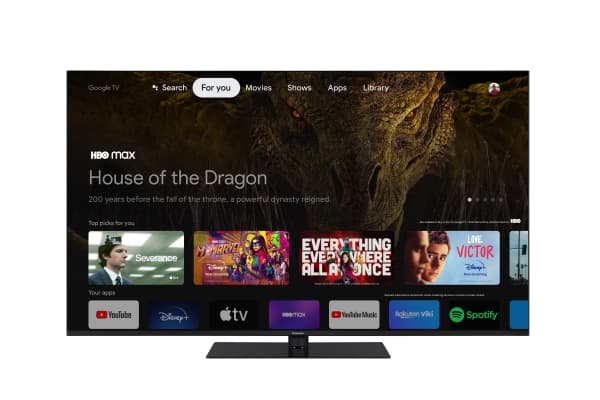 Panasonic TX-65MX700E, 165,1 cm (65"), 3840 x 2160 pikseliä, LED, Älytelevisio, Wi-Fi, Musta