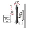 Miniatyrbilde 3 av 3: TV-Montering Haeger WB-T37.021A 17" - 37"