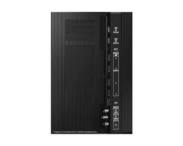 Samsung QE98Q80CATXXH, 2,49 m (98"), 3840 x 2160 pikseliä, QLED, Älytelevisio, Wi-Fi, Hopea