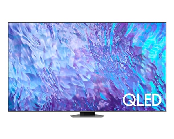 Samsung QE98Q80CATXXH, 2,49 m (98"), 3840 x 2160 pikseliä, QLED, Älytelevisio, Wi-Fi, Hopea