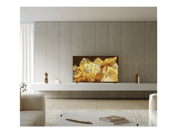 Sony Bravia XR XR-65X90L - 65" Diagonalklasse (64.5" synlig) - X90L Series LED-bakgrunnsbelyst LCD TV - Smart TV - Google TV - 4K UHD (2160p) 3840 x