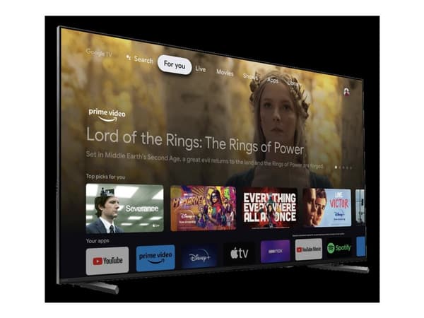 Sony Bravia XR XR-65X90L - 65" Diagonalklasse (64.5" synlig) - X90L Series LED-bakgrunnsbelyst LCD TV - Smart TV - Google TV - 4K UHD (2160p) 3840 x