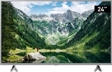 Panasonic TX-24LSW504S, 61 cm (24"), 1366 x 768 pikseliä, HD, LCD, Älytelevisio, Hopea