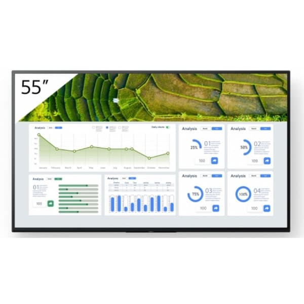 Skærm Videowall Sony 55" IPS D-LED LCD 60 Hz