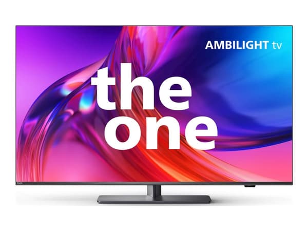 Philips The One 43PUS8818 - 43" Diagonalklasse 8800 Series LED-bakgrunnsbelyst LCD TV - Smart TV - Android TV - 4K UHD (2160p) 3840 x 2160 - HDR - an Antrasitt, Grå