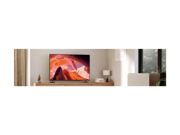 Sony Bravia KD-85X80L - 85" Diagonalklasse (84.6" synlig) - X80L Series LED-bakgrunnsbelyst LCD TV - Smart TV - Google TV - 4K UHD (2160p) 3840 x 216