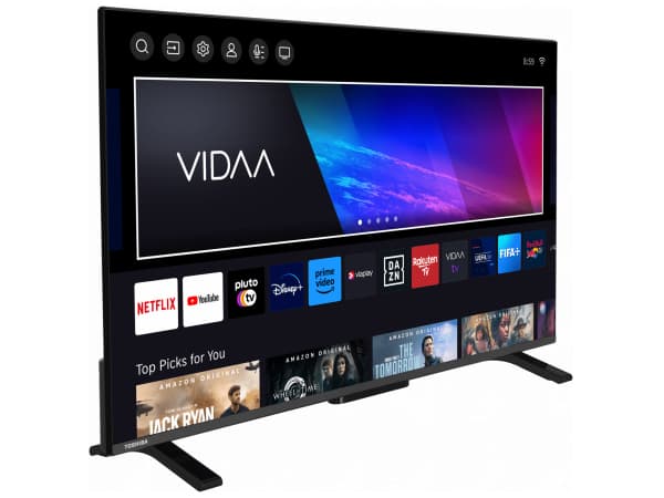 Toshiba 43LV2E63DG - 43" Diagonal klass LV2E Series LED-bakgrundsbelyst LCD-TV - Smart TV - VIDAA - 1080p 1920 x 1080 - HDR - Direct LED