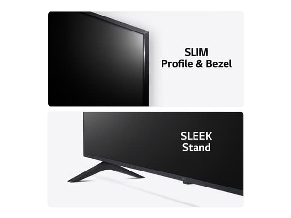 LG 50UR78006LK - 50" Diagonalklasse UR78 Series LED-bakgrunnsbelyst LCD TV - Smart TV - webOS, ThinQ AI - 4K UHD (2160p) 3840 x 2160 - HDR - Direct L