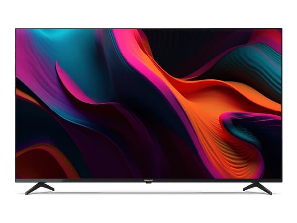 Sharp 55GL4260E - 55" Diagonalklasse LED-bakgrunnsbelyst LCD TV - Smart TV - Google TV - 4K UHD (2160p) 3840 x 2160 - HDR Sort