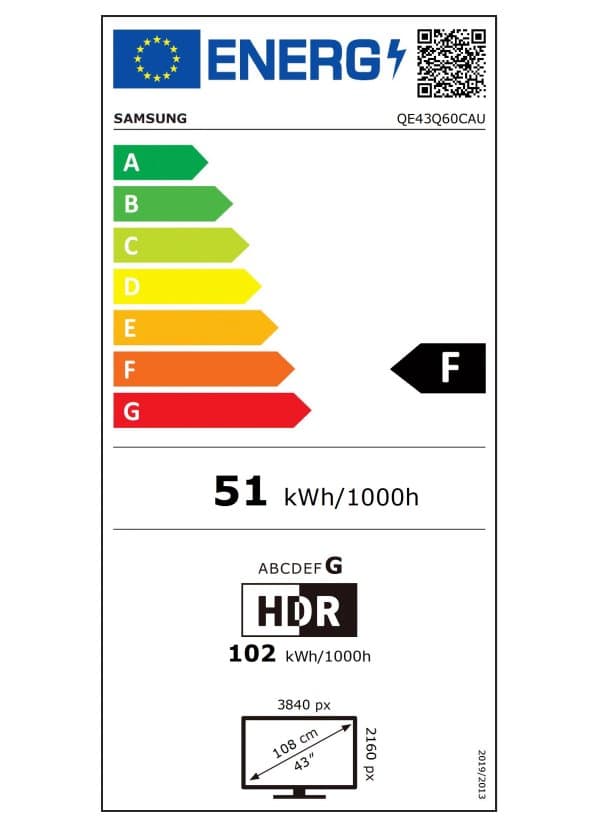 QLED TV 43" SAMSUNG QE43Q60CAUXXH "QE43Q60CAUXXH" (timbru verde 15 lei)