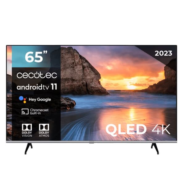 Smart TV Cecotec V1 series VQU10065 4K Ultra HD 65" HDR10 Ultra HD 4K QLED Dolby Vision