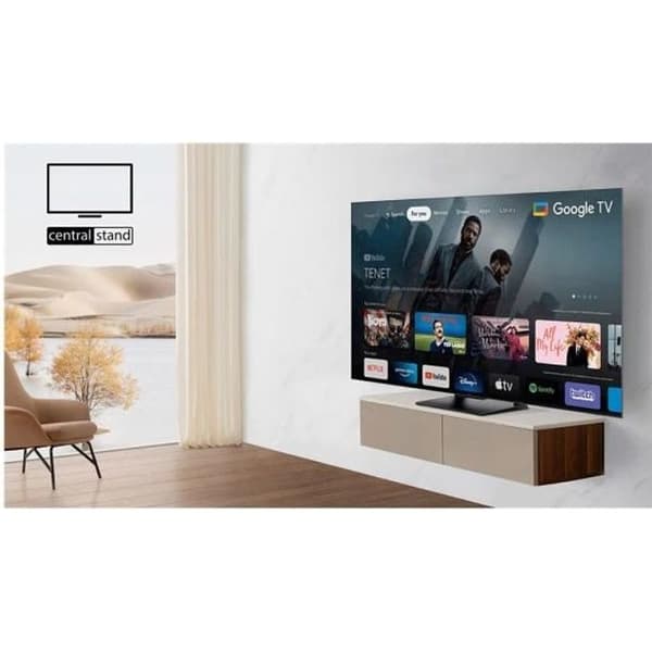 TCL 55MQLED80 - 139 cm QLED TV - Tv