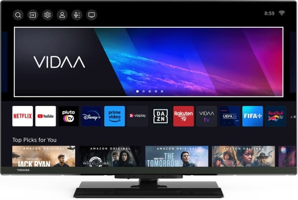 Toshiba 32LV3E63DG LED 32'' Full HD VIDAA TV Sort