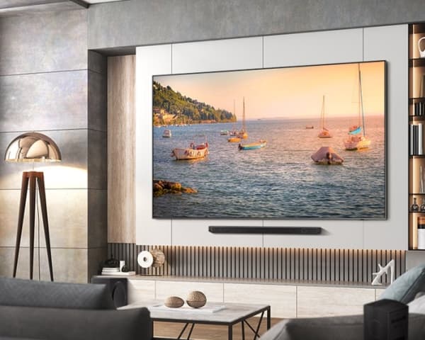 Samsung QE98Q80CATXXN, 2,49 m (98"), 4K Ultra HD, QLED, Smart TV, Wi-Fi, Karbon, Sølv