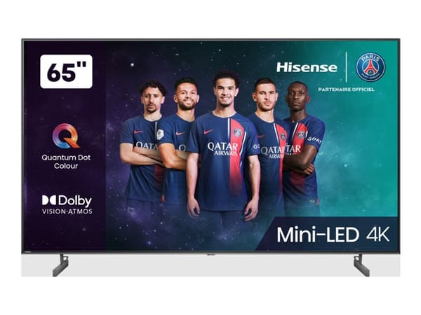 Hisense 65U6KQ - 65" Diagonal klass U6KQ Series LED-bakgrundsbelyst LCD-TV - QLED - Smart TV - VIDAA - 4K UHD (2160p) 3840 x 2160 - HDR - Quantum Dot Svart