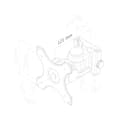 Miniatyrbillede 2 af 3: TV-holder Neomounts FPMA-W250BLACK