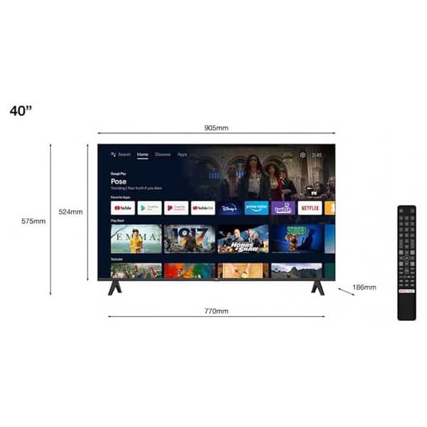 Tcl Tv 40s5400a 40´´ Full Hd Led Kirkas Europe PAL