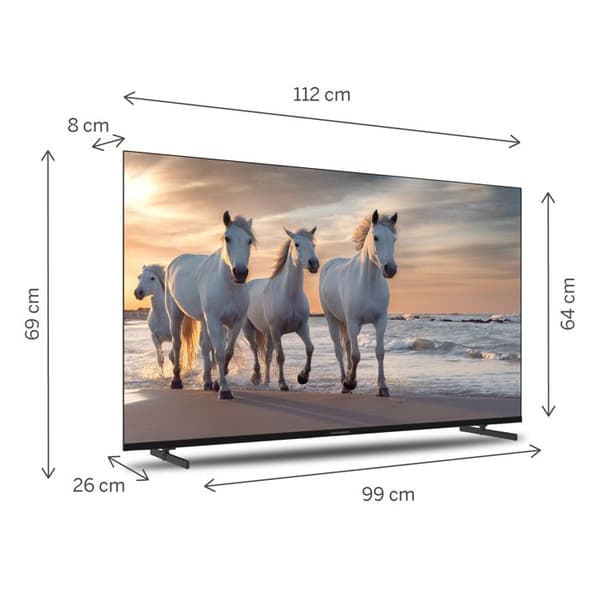 LED Smart TV 4K UHD Thomson 50" (126 cm) Android - 50UA5S13 - Netflix, Prime Video, Disney+