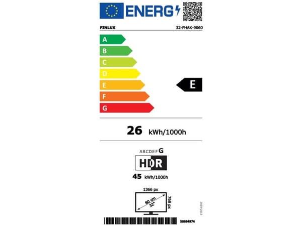 Finlux 32FHAK9060 - - med Bravia Cam