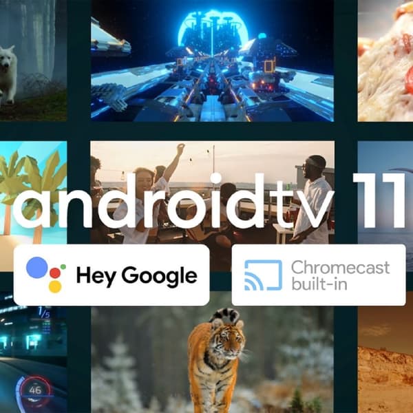 Cecotec 75" QLED TV with 4K UHD resolution, Android TV 11 OS, Google Voice Assistant and Chromecast.