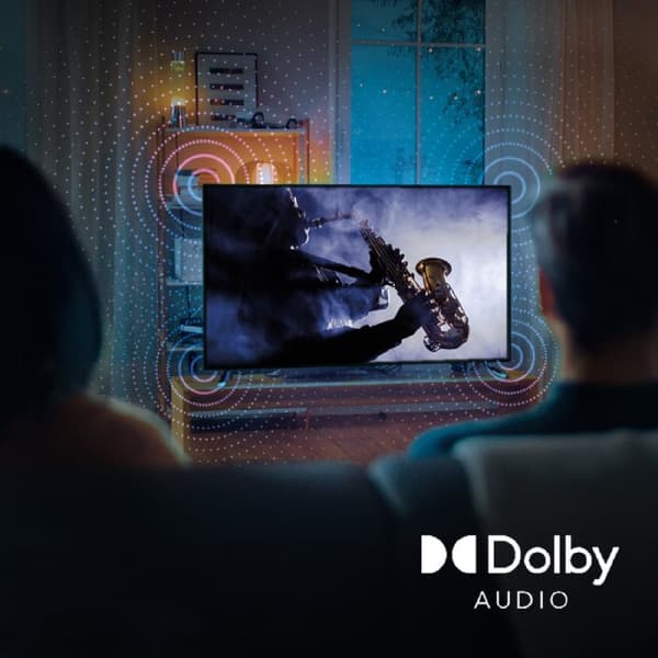 Cecotec 24" LED TV with HD resolution, Dolby system, and flash memory.