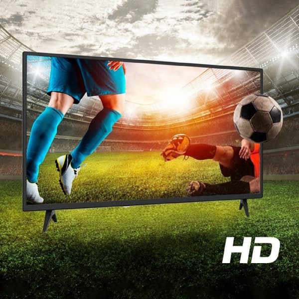 Cecotec 24" LED TV with HD resolution, Dolby system, and flash memory.