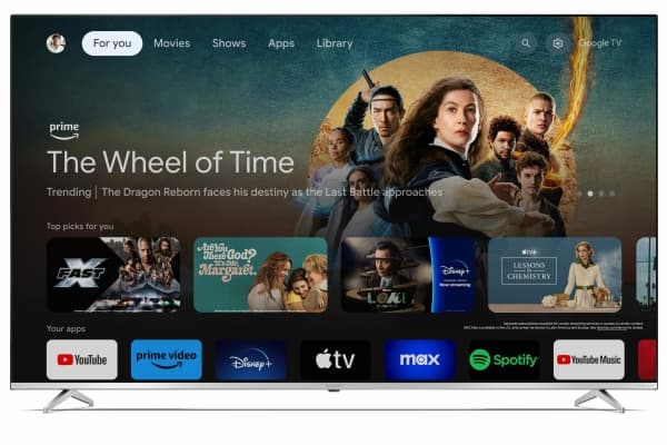 Sharp 70GP6260E, 177.8 cm (70"), 3840 x 2160 pixels, QLED, Smart TV, Wi-Fi, Silver