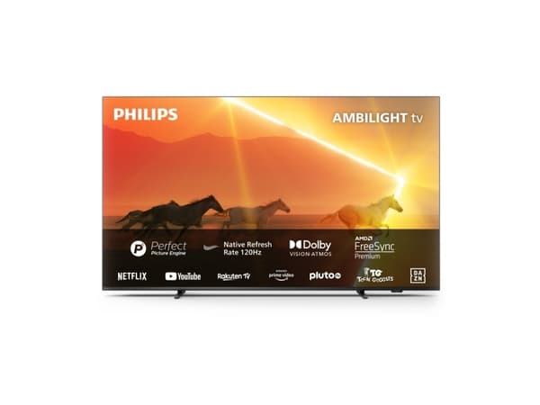 Philips 55PML9008/12, 139,7 cm (55"), 3840 x 2160 pikseliä, Mini-LED, Älytelevisio, Wi-Fi, Antrasiitti