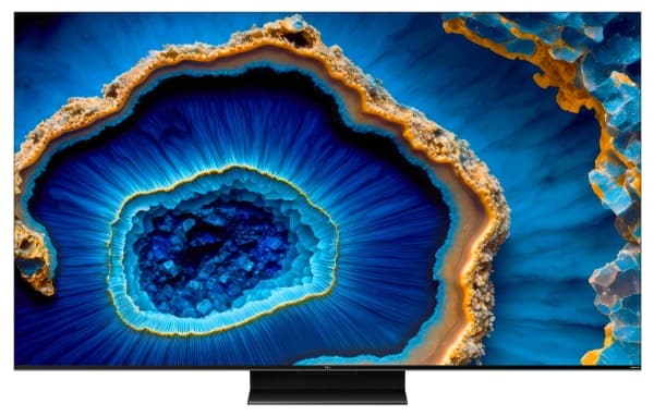 TCL C80 85C805, 2.16 m (85"), 3840 x 2160 pixels, LED, Smart TV, Wi-Fi, Black