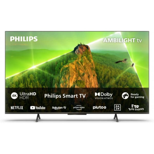 Philips PUS8108 50" 4K LED Ambilight TV musta