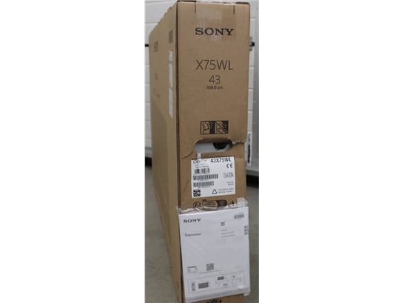 Sony | KD43X75WL | 43&quot; (108cm) | Android | QFHD | Black | DAMAGED PACKAGING