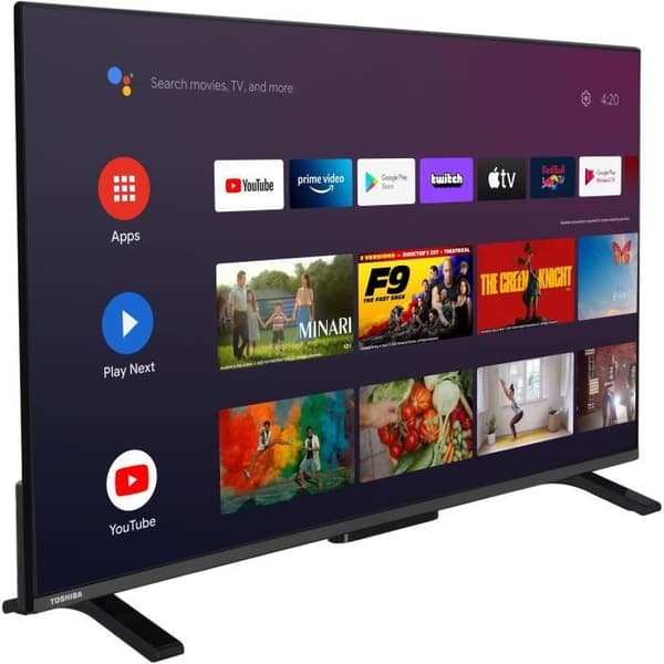 TOSHIBA 40LV2E63DG - 40'' (102 cm) LED-TV - Full HD 1920x1080 - HDR10 - Smart TV ansluten TV - 2xHDMI - WiFI