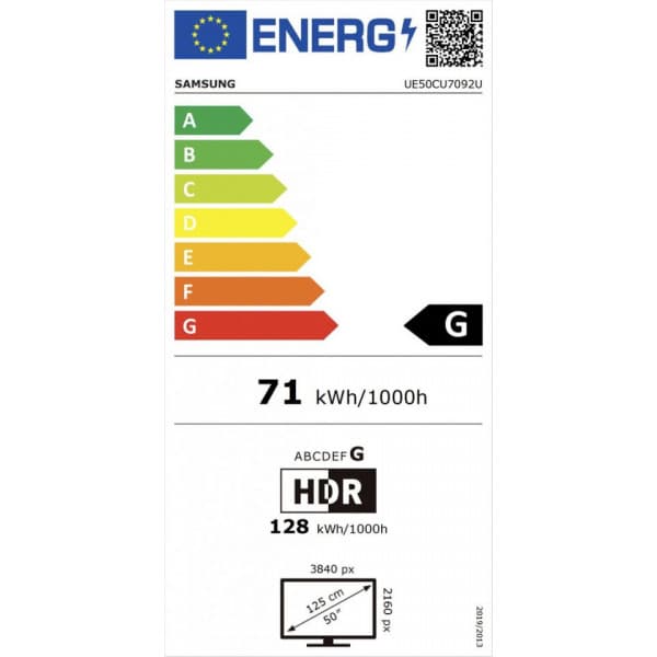 Samsung CU7092 50" 4K LED TV