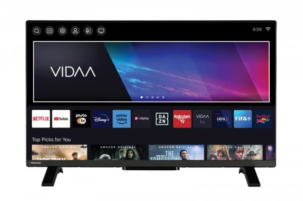 Toshiba TV Toshiba 32WV2E63DG TV 81,3 cm (32") HD Smart TV Svart 250 cd/m²