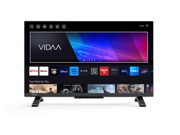 Toshiba TV Toshiba 32WV2E63DG TV 81,3 cm (32") HD Smart TV Svart 250 cd/m²