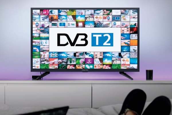 Kruger&amp;Matz 24&quot; HD DVB-T2 H.265 HEVC 230/12V