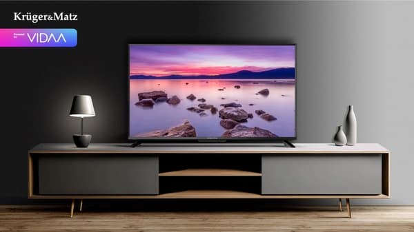 Kruger&amp;Matz 40&quot; FHD-äly DVB-T2/S2 H.265 Hevc