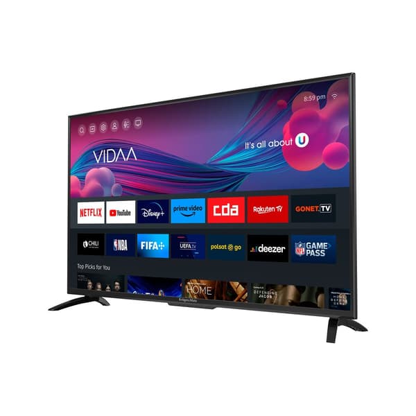 Kruger&amp;Matz 40&quot; FHD-äly DVB-T2/S2 H.265 Hevc