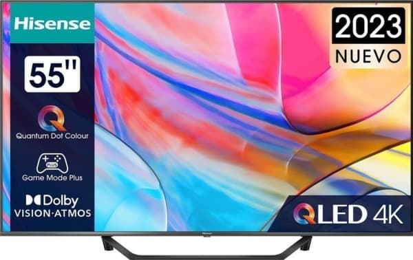 Hisense 55A7KQ - 55" Diagonalklasse A7KQ Series LED-bakgrunnsbelyst LCD TV - QLED - Smart TV - VIDAA - 4K UHD (2160p) 3840 x 2160 - HDR - Quantum Dot