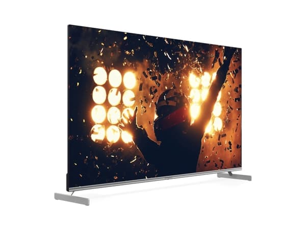 Strong SRT 55UF8733, 139.7 cm (55"), 3840 x 2160 pixels, QLED, Smart TV, Wi-Fi, Metallic, Silver