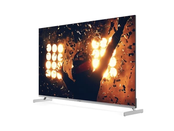 Strong SRT 55UF8733, 139.7 cm (55"), 3840 x 2160 pixels, QLED, Smart TV, Wi-Fi, Metallic, Silver