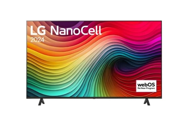 LG 55NANO82T3B - 55" Diagonal klass Nano82 Series LED-bakgrundsbelyst LCD-TV - Smart TV - webOS - 4K UHD (2160p) 3840 x 2160 - HDR - Nano Cell Displa